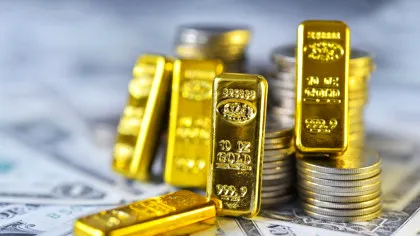 Un nou record istoric pentru prețul aurului. A fost depășit pragul de 4.400 de dolari pe uncie