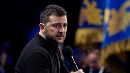 Volodimir Zelenski a cerut ca Uniunea Europeană să participe la negocierile de pace