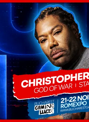 Christopher Judge, actorul care îl interpretează pe Kratos în celebra serie God of War, vine la Bucharest Gaming Week