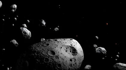 Astronomii au descoperit un asteroid care se rotește atât de rapid încât ar fi trebuit să se sfărâme