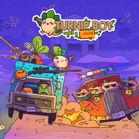 Turnip Boy Robs a Bank, joc gratuit oferit de Epic Games Store