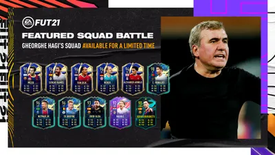 Gheorghe Hagi este primul român cu o selecționată Featured Squad Battle în FIFA 21 Ultimate Team
