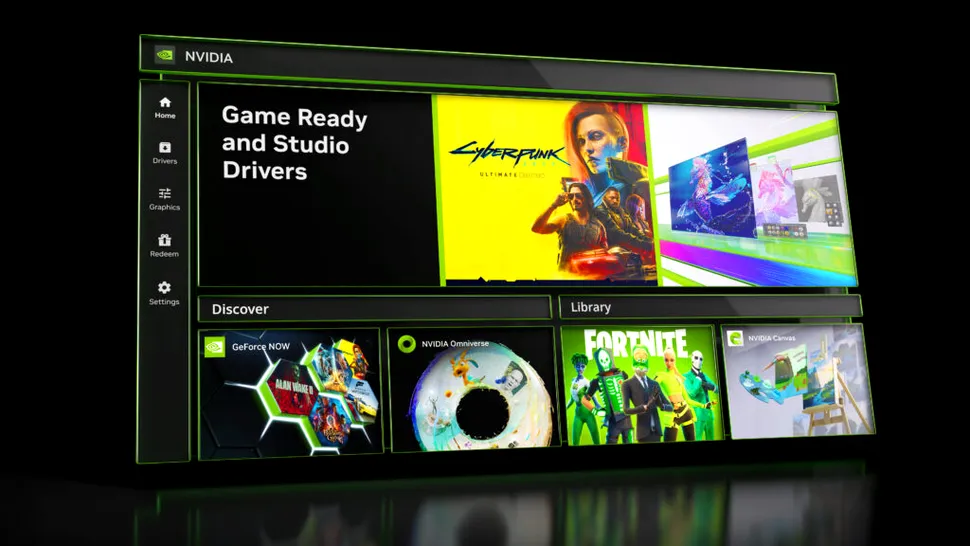 Noua aplicație NVIDIA App, acompaniată de un nou driver Game Ready