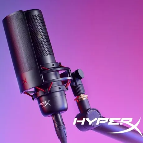 HyperX anunță microfonul HyperX ProCast XLR pentru înregistrări profesionale