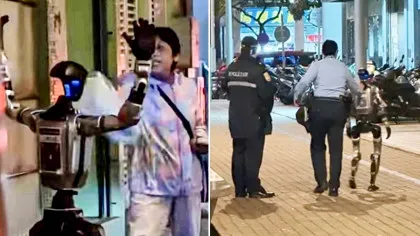 VIDEO Un incident neobișnuit: robot umanoid acuzat că a terorizat o bătrână / Poliția a intervenit