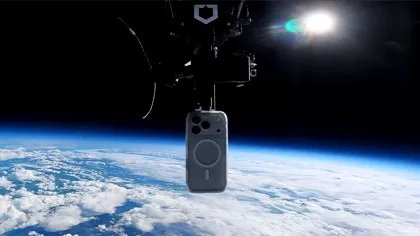 Un smartphone a rezistat unei căderi stratosferice de la 30.000 de metri, conform unui test Guinness World Records