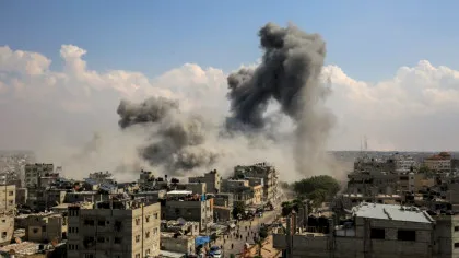 Oamenii din Fâșia Gaza suferă de foame și de sete