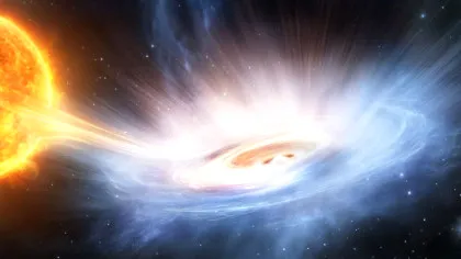Moment fără precedent în astronomie: Ce s-a observat în jurul unei stele neutronice?
