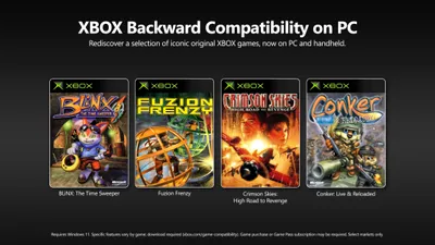 Xbox anunță programul de backward compatibility pentru PC: jocurile pentru console mai vechi vor putea fi rulate pe PC