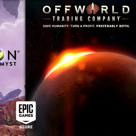 Obduction și Offworld Trading Company, jocuri gratuite oferite de Epic Games Store