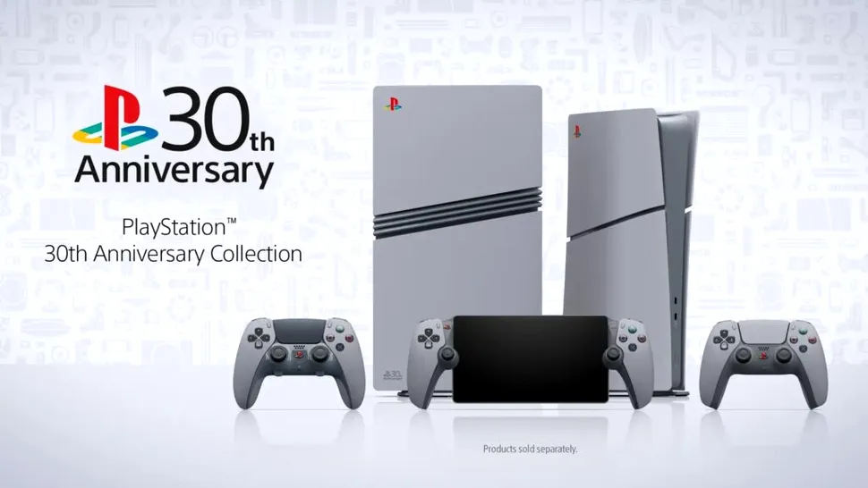PlayStation aniversează 30 de ani de existență cu ediții limitate de console PS5 și accesorii