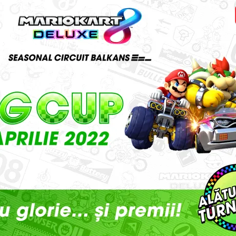 Mario Kart 8 Deluxe Seasonal Circuit Balkans Spring Cup, turneu deschis și jucătorilor din România. Cum puteți participa