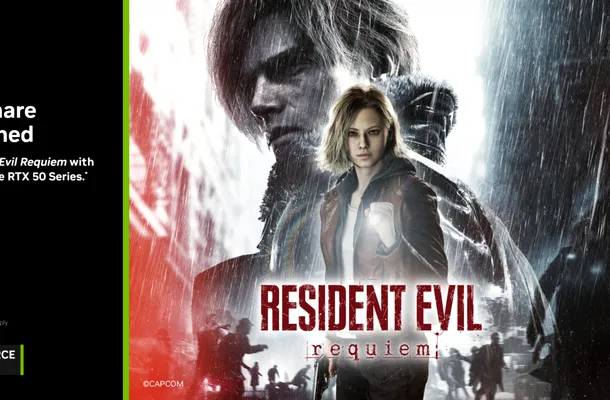Bundle-ul Resident Evil Requiem GeForce RTX Seria 50, disponibil acum. Ce jocuri noi se lansează cu DLSS 4