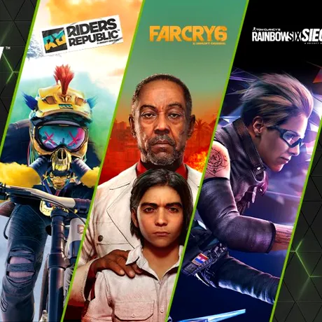 Riders Republic și Far Cry 6, disponibile prin GeForce Now. Ce alte jocuri noi se alătură serviciului
