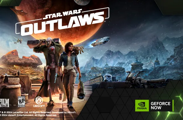 Star Wars Outlaws și Visions of Mana, disponibile pe GeForce Now, alături de peste alte 20 de jocuri noi