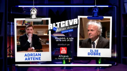 Vocea de legendă a radioului românesc se destăinuie la „Altceva cu Adrian Artene”. Omul recordurilor mondiale: „Cred că timpul lui Ilie Dobre s-a încheiat!”