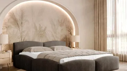 Pat tapițat – alege confortul în dormitor (P)