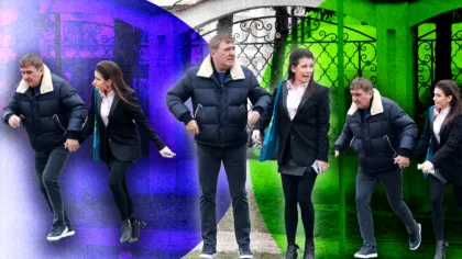 FOTO. Gică Hagi o ține de mână și o traversează strada pe Kira, fiica lui care împlinește 30 de ani