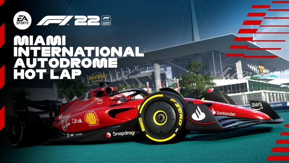 F1 2022: tur complet pe noul circuit din Miami, alături de Charles Leclerc
