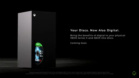 Xbox lansează o nouă funcție care va transforma jocurile pe disc în licențe digitale