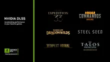 DLSS accelerează performanța în noi jocuri, cum ar fi The Talos Principle: Reawakened, Tempest Rising sau Clair Obscur: Expedition 33