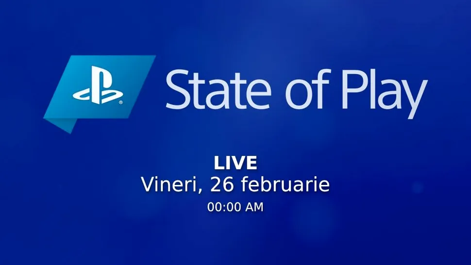 Urmăriți în direct un nou episod State of Play: Sony va anunța titluri noi pentru PS5 și PS4