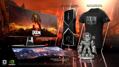 NVIDIA și Bethesda lansează o ediție specială a jocului DOOM Eternal, cu o placă video inclusă. Cum puteți intra în posesia pachetului