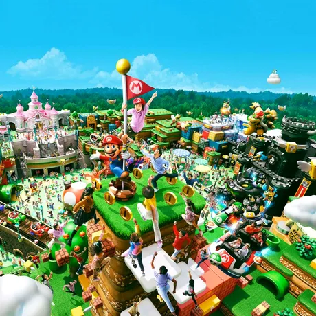 Cum arată parcul de distracții Super Nintendo World. Când se va deschide și ce atracții oferă