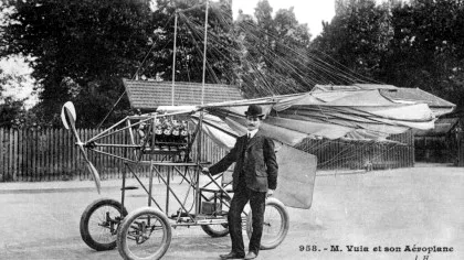 Românul care a devenit primul om care a construit şi zburat cu un avion mai greu decât aerul