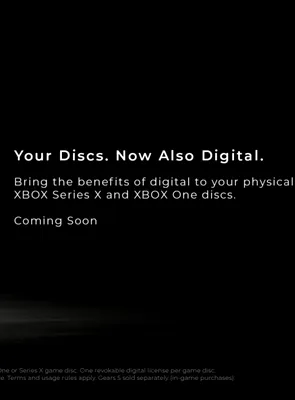 Xbox lansează o nouă funcție care va transforma jocurile pe disc în licențe digitale