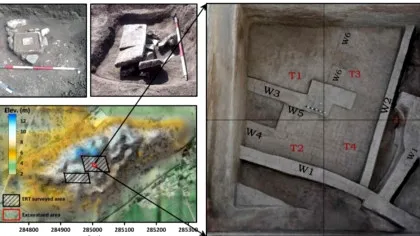 Structură misterioasă, descoperită îngropată sub un oraș antic egiptean