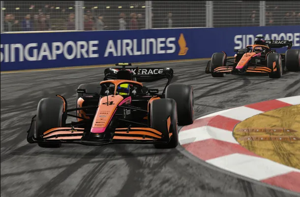 F1 22: cel mai recent update aduce un design special McLaren și coeficienți noi pentru piloți