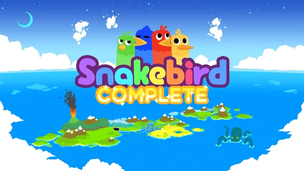 Snakebird Complete, joc gratuit oferit de Epic Games Store pentru o perioadă limitată