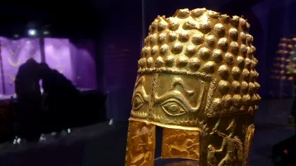 Coiful dacic de la Coțofenești și patru brățări dacice, incluse în Muzeul Obiectelor Culturale Furate