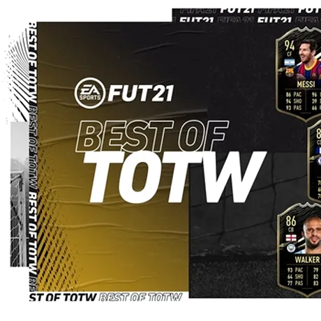 EA Sports a introdus seria celor mai bune carduri TOTW în FIFA 21
