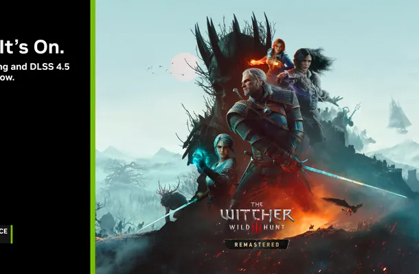 The Witcher 3: Wild Hunt Remastered, disponibil acum cu Path Tracing și DLSS 4.5 Ray Reconstruction