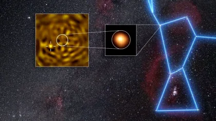 Astronomii au descoperit cele mai clare dovezi de până acum că Betelgeuse are o stea companion