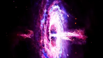 Un jet cu viteză superluminică, detectat într-o galaxie din Carul Mare