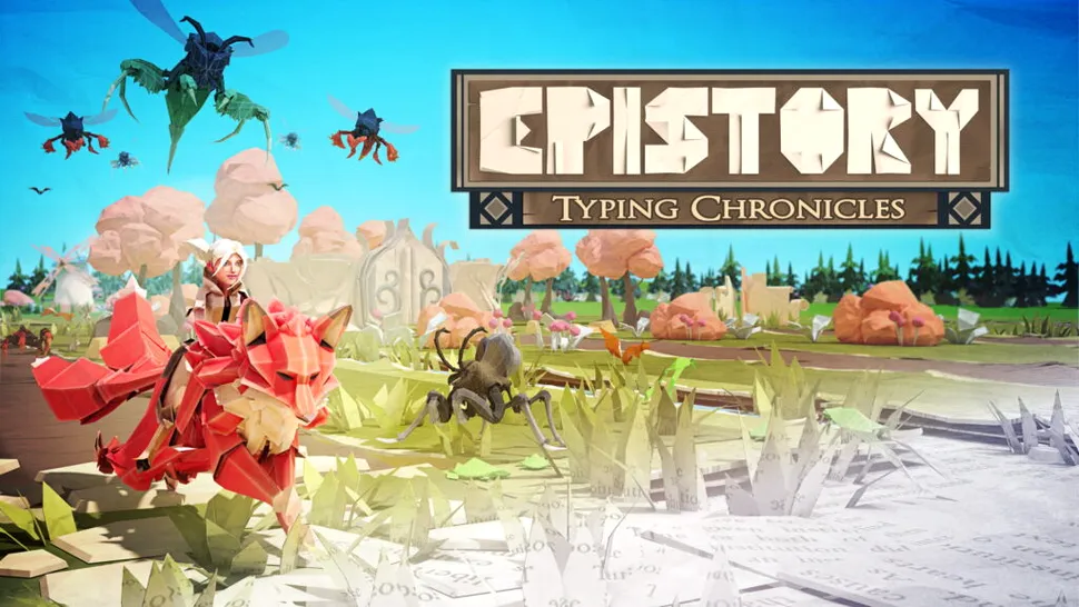 Epistory – Typing Chronicles, joc gratuit oferit de Epic Games Store