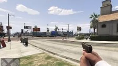GTA V, transformat într-un first person shooter