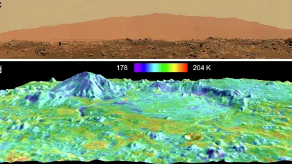 NASA ar fi aterizat din greșeală lângă un vulcan pe Marte