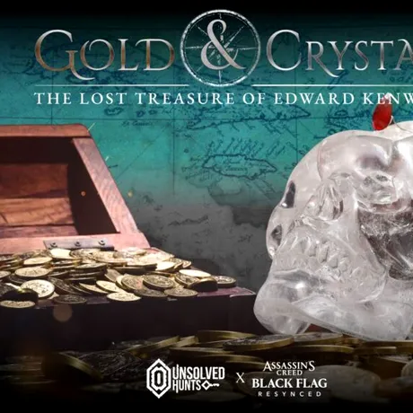 Assassin’s Creed Black Flag Resynced – Ubisoft și Unsolved Hunts lansează vânătoarea de comori „Gold & Crystal”