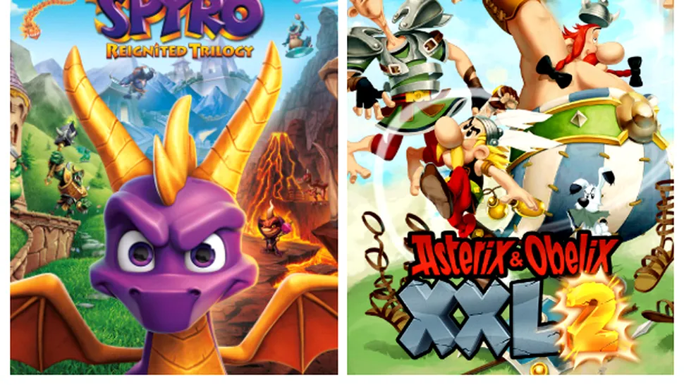 Re-review: Spyro Reignited Trilogy şi Asterix & Obelix XXL 2