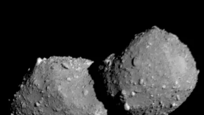 Sonda japoneză Hayabusa2 a surprins un asteroid cu două capete aflat la milioane de kilometri distanță