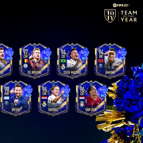 FIFA 23: Electronic Arts a dezvăluit oficial Team of the Year