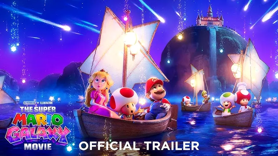 VIDEO: Trailer oficial pentru filmul Super Mario Galaxy Movie. Când sosește în cinema