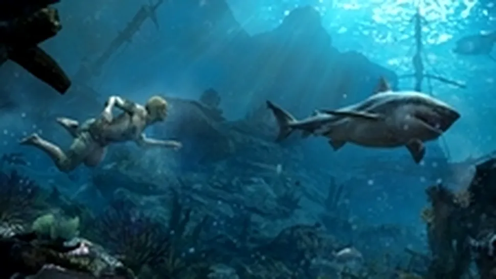 Assassin’s Creed 4: Black Flag – lupta cu rechinii în imagini