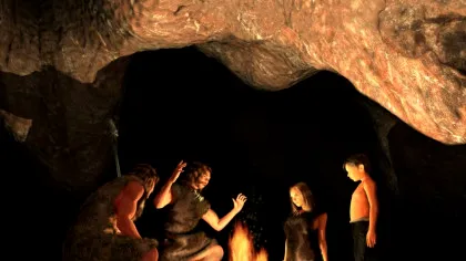 În urmă cu 45.000 de ani, un grup de neanderthalieni mânca femei și copii