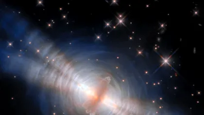 Telescopul Hubble a surprins ultima suflare a unei stele aflate pe moarte