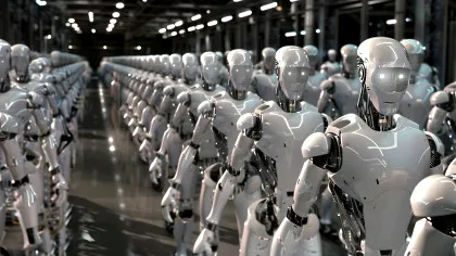 Mii de roboți înarmați vor defila la următoarea paradă militară din Serbia, conform declarației președintelui